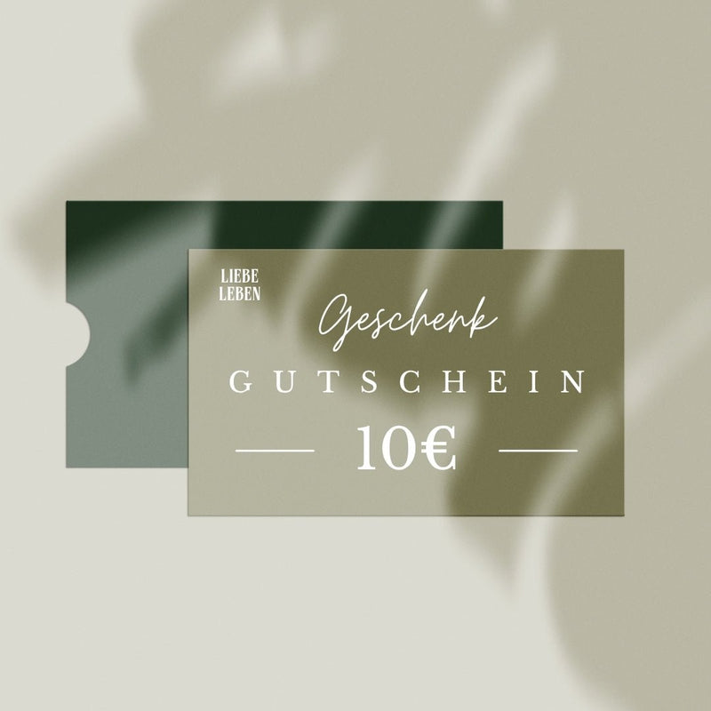 Gutschein für Liebe Leben Shop - liebe - leben